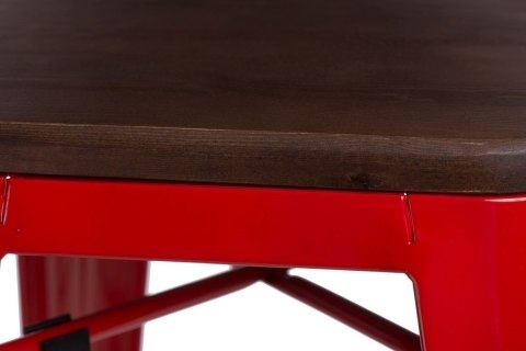 Hoker Paris Wood 65cm czerwony sosna orzech Hoker Paris Wood 65cm czerwony sosna orzech
