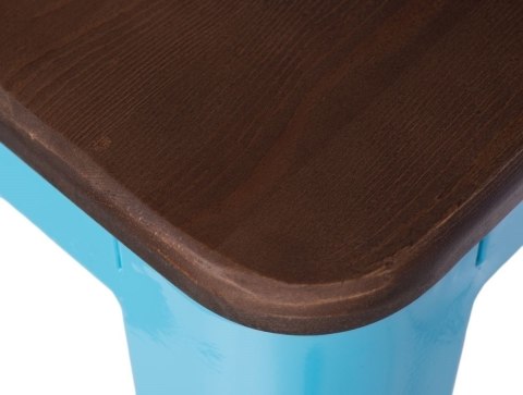 Hoker Paris Wood 65cm niebieski sosna orzech Hoker Paris Wood 65cm niebieski sosna orzech