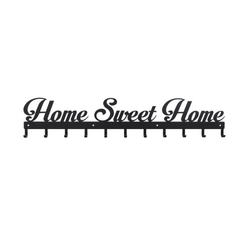 Wieszak Sweet Home czarny Wieszak Sweet Home czarny
