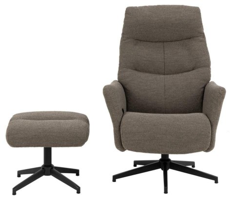 Fotel obrotowy London taupe Monza 40 Fotel obrotowy London taupe Monza 40