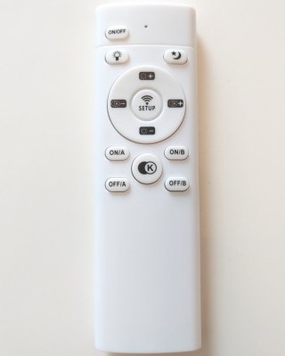 Lampa wisząca CIRCLE 40+40 LED tytanowa 1 podsufitce