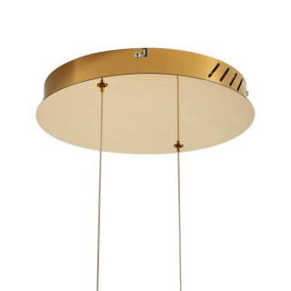 Lampa wisząca CIRCLE 60+80 LED złoty połysk na 1 podsufitce