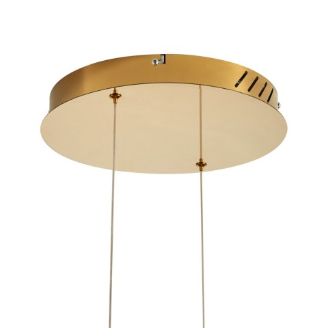 Lampa wisząca CIRCLE 60+80 LED złoty połysk na 1 podsufitce