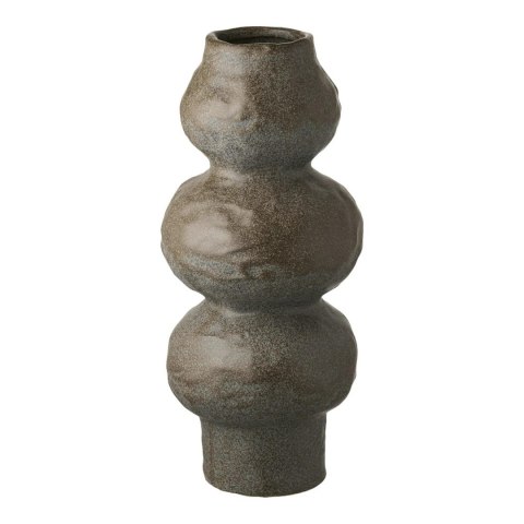 Wazon ceramiczny szaro-brązowy