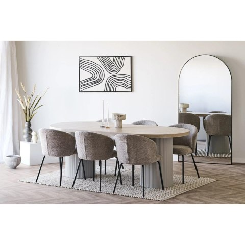 Wazon ceramiczny szaro-brązowy
