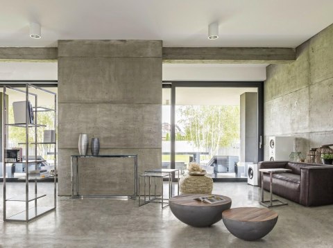 BIZZOTTO stolik kawowy AMBA 35,5 żółty