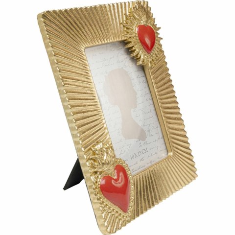 KARE ramka na zdjęcia FLAMING HEART DUE 10x15 cm