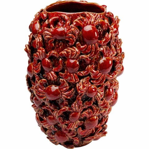 KARE wazon dekoracyjny CRABS 39 cm czerwony