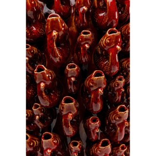 KARE wazon dekoracyjny GOLDFISH 63 cm czerwony
