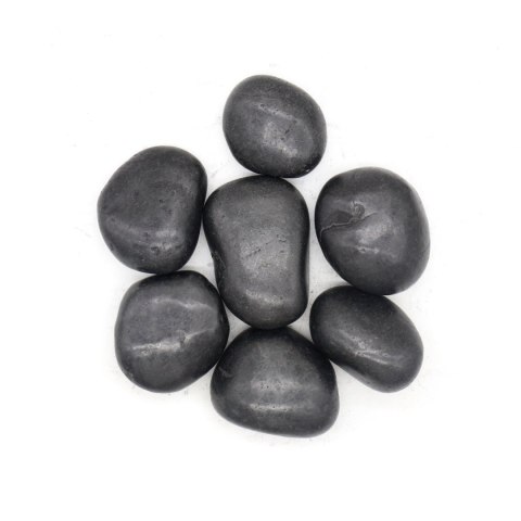 Kamień dekoracyjny ogrodowy 3-5 cm 1 kg czarny