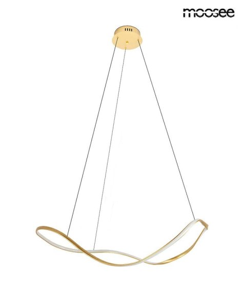 MOOSEE lampa wisząca WAVES 80 złota