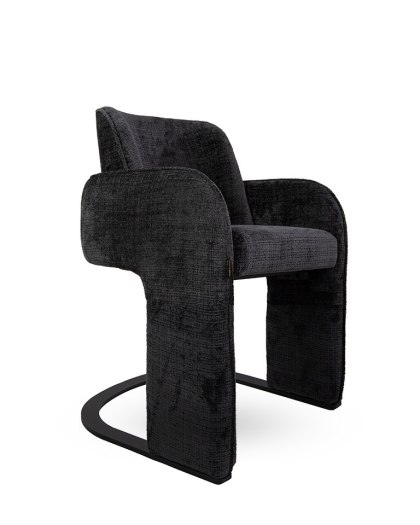 MaMaison krzesło BORA czarne