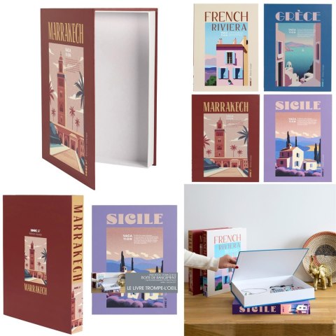 Pudełko książka French biała