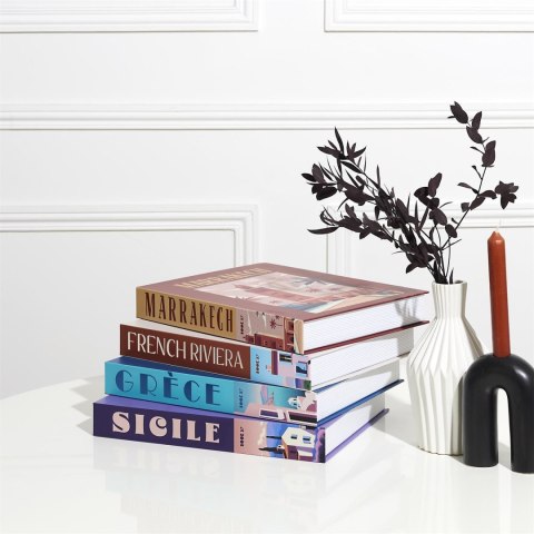 Pudełko książka French biała