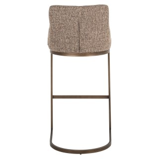 RICHMOND zestaw 2 krzeseł barowych BOLTON brown tweed