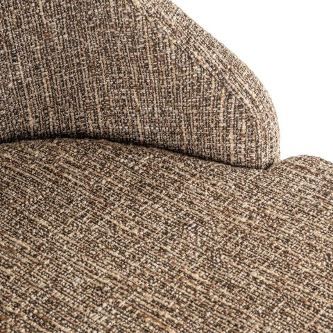 RICHMOND zestaw 2 krzeseł barowych BOLTON brown tweed