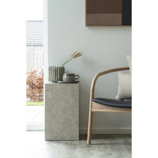 Doniczka/osłonka ceramiczna Lamell szara