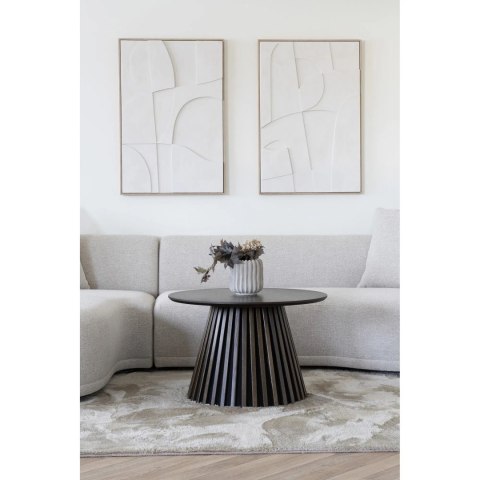 Doniczka/osłonka ceramiczna Lamell szara