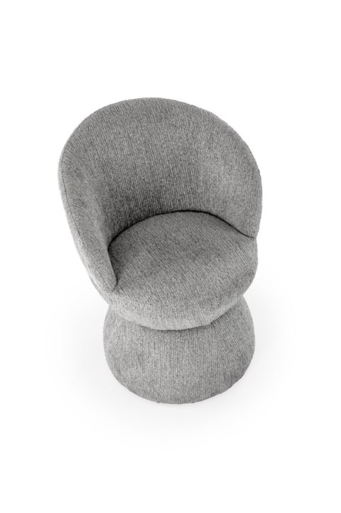 Krzesło obrotowe kubełkowe K581 popielate