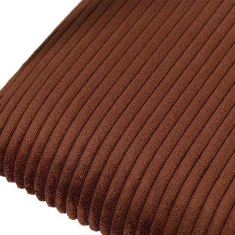 Krzesło Scott teracotta/czarne sztruks