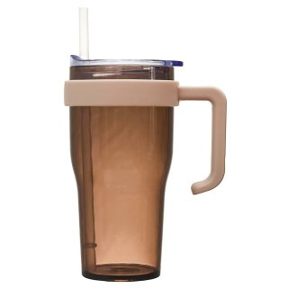 Kubek termiczny Mini Miami bursztynowy transparentny