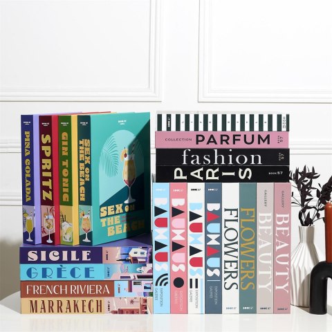 Pudełko książka Bauhaus niebieska