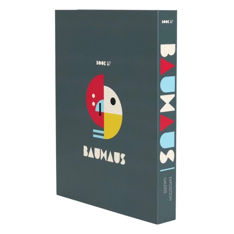 Pudełko książka Bauhaus szara