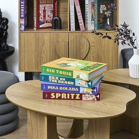 Pudełko książka Gin Tonic żółta