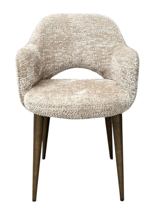 RICHMOND krzesło DELPHINA ARM - trudnopalne