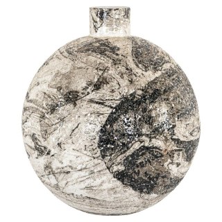 RICHMOND wazon DELISHA biały / czarny