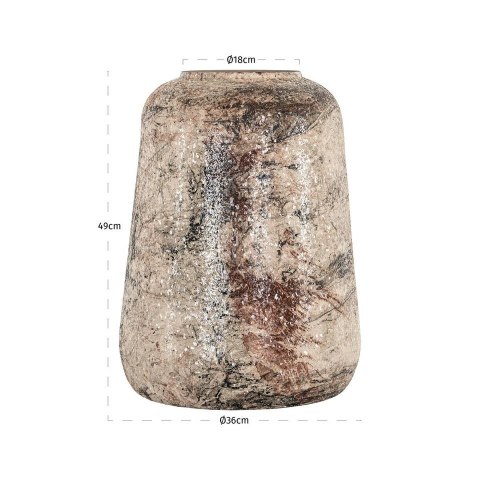 RICHMOND wazon DENA L beżowy