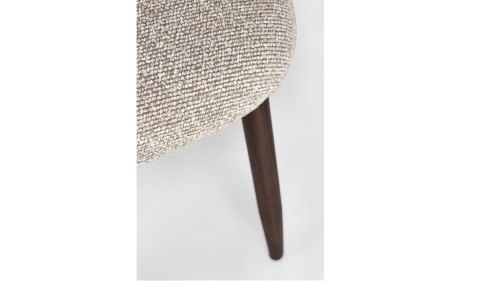 BIZZOTTO krzesło AMALIA brązowe / beżowe