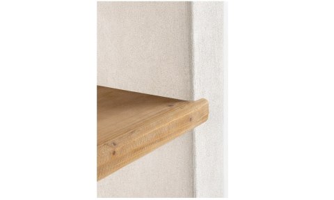 BIZZOTTO regał ALBIN beżowy