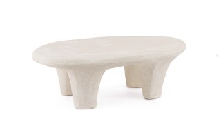 BIZZOTTO stolik kawowy ALBIN 102x62 beżowy