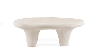 BIZZOTTO stolik kawowy ALBIN 102x62 beżowy