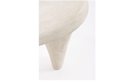 BIZZOTTO stolik kawowy ALBIN 66x60 beżowy