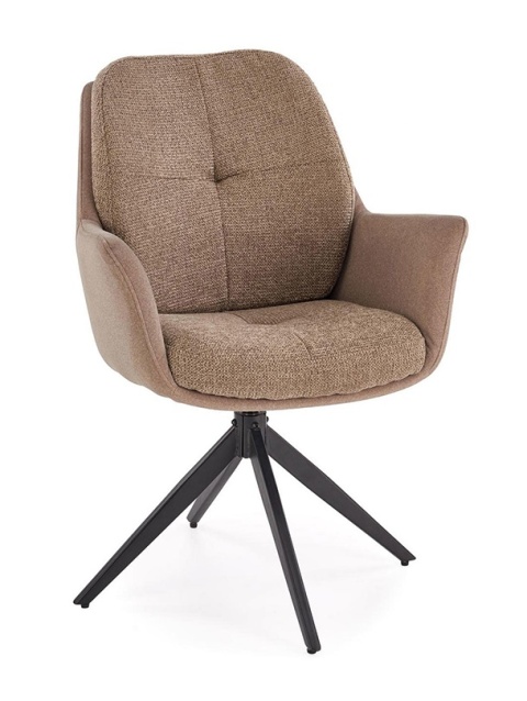 Krzesło obrotowe K591 brązowe