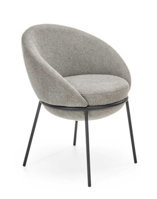 Krzesło K482 kubełkowe popiel