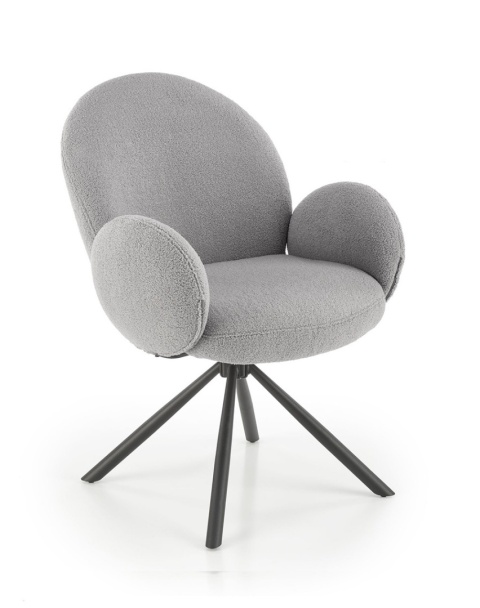 Krzesło obrotowe K498 popielaty