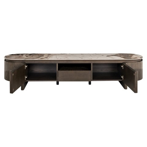 RICHMOND szafka RTV LANGFORD brązowa