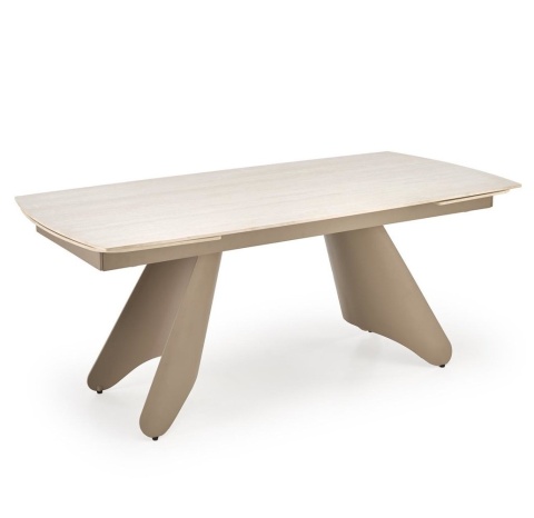 SALIX stół rozkładany 180-260 cm trawertyn / kaszmir