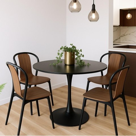 Stół Simplet Skinny Black 90cm