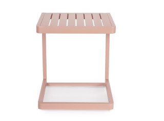 BIZZOTTO stolik ogrodowy KONNOR różowy