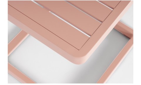 BIZZOTTO stolik ogrodowy KONNOR różowy