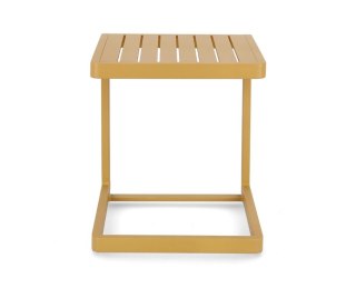 BIZZOTTO stolik ogrodowy KONNOR żółty