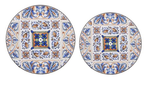 BIZZOTTO zestaw stolików kawowych MYKONOS czarny