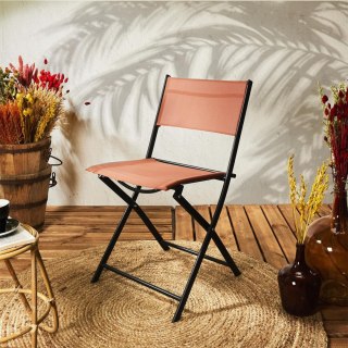 Krzesło Elba składane outdoor terrakota