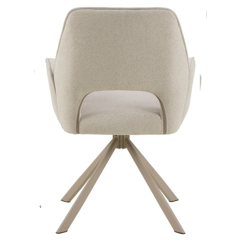 Krzesło obrotowe Graham beżowe Apia / kaszmir