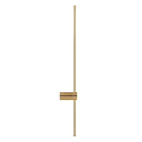 Lampa ścienna SPARO LED złoty połysk 120 cm
