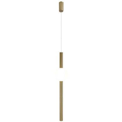 Lampa wisząca O-LINE LED 63 cm złoty połysk